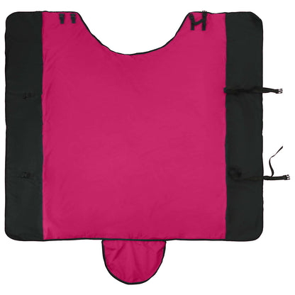 Pferdedecke Rosa und Schwarz 75 cm Polyester