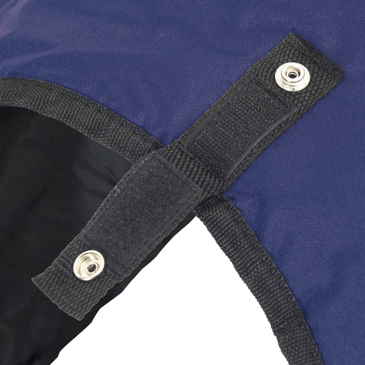 Pferdedecke Dunkelgrün und Schwarz 105 cm Polyester