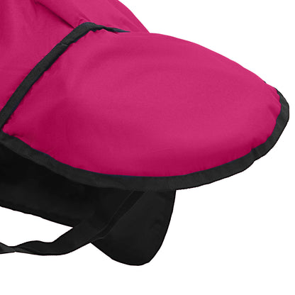 Pferdedecke Rosa und Schwarz 135 cm Polyester