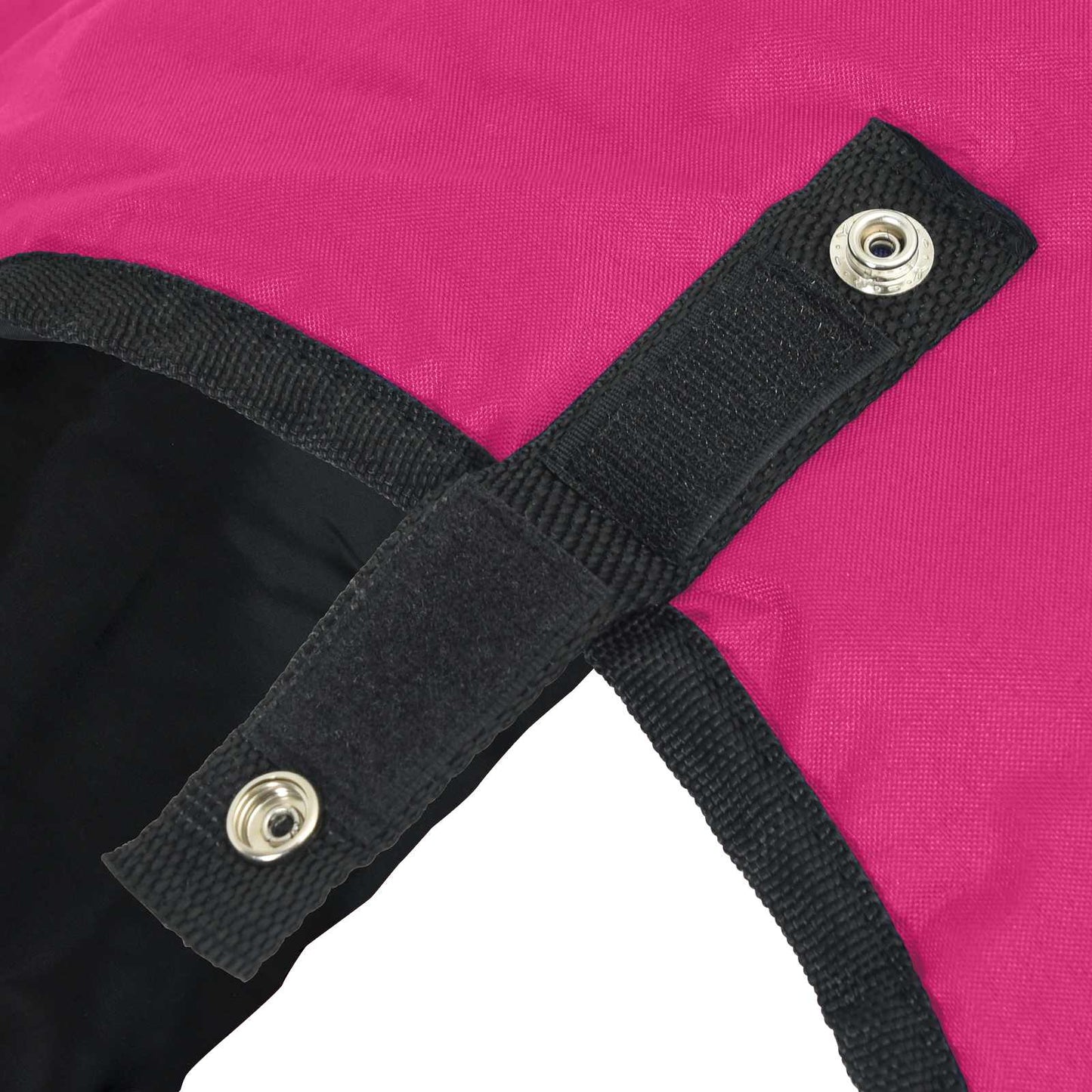Pferdedecke Rosa und Schwarz 135 cm Polyester