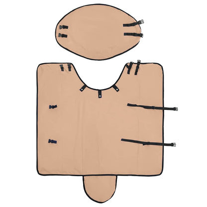 Pferdedecke Cappuccino 95 cm Polyester