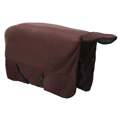Pferdedecke Volles Dunkelbraun Polyester