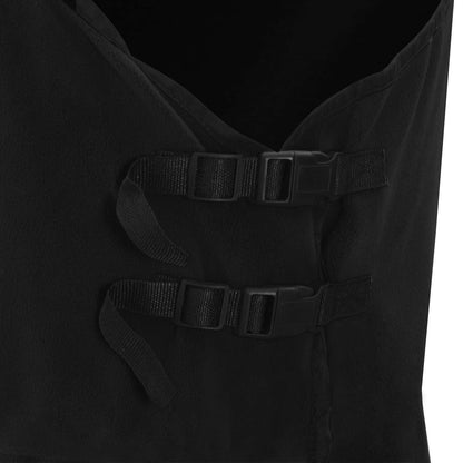 Pferdedecke Schwarz Polyester