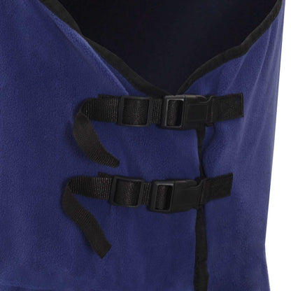 Pferdedecke Marineblau Polyester