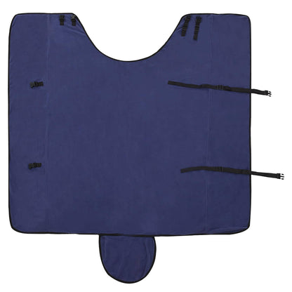 Pferdedecke Marineblau Polyester