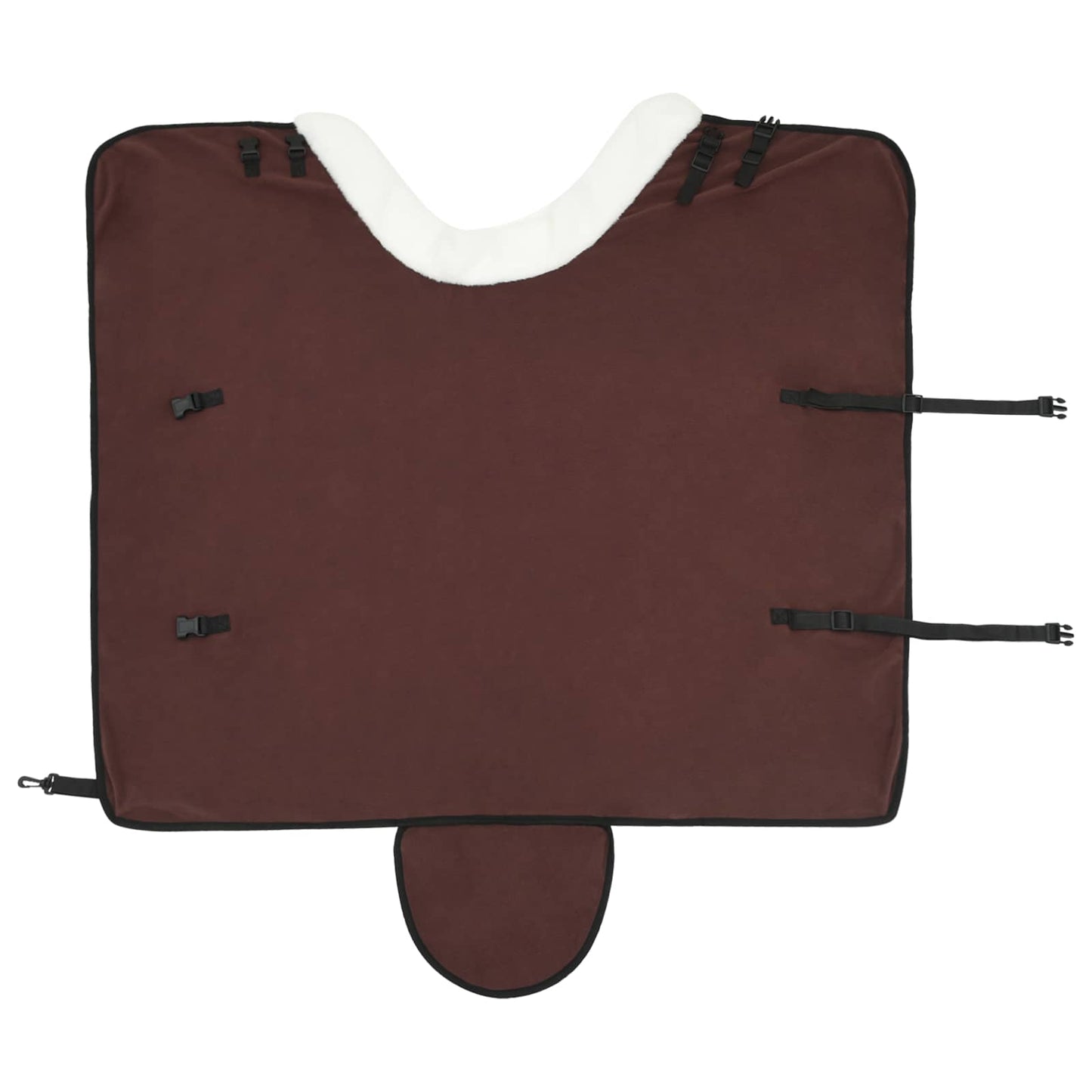 Pferdedecke Volles Dunkelbraun 115 cm Polarfleece