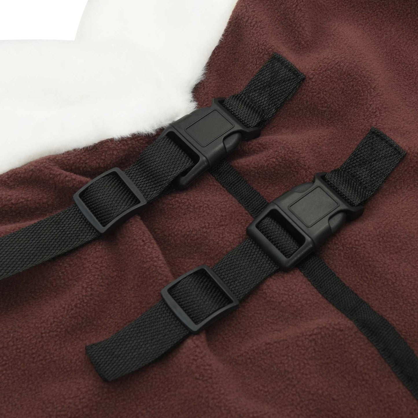 Pferdedecke Volles Dunkelbraun 125 cm Polarfleece