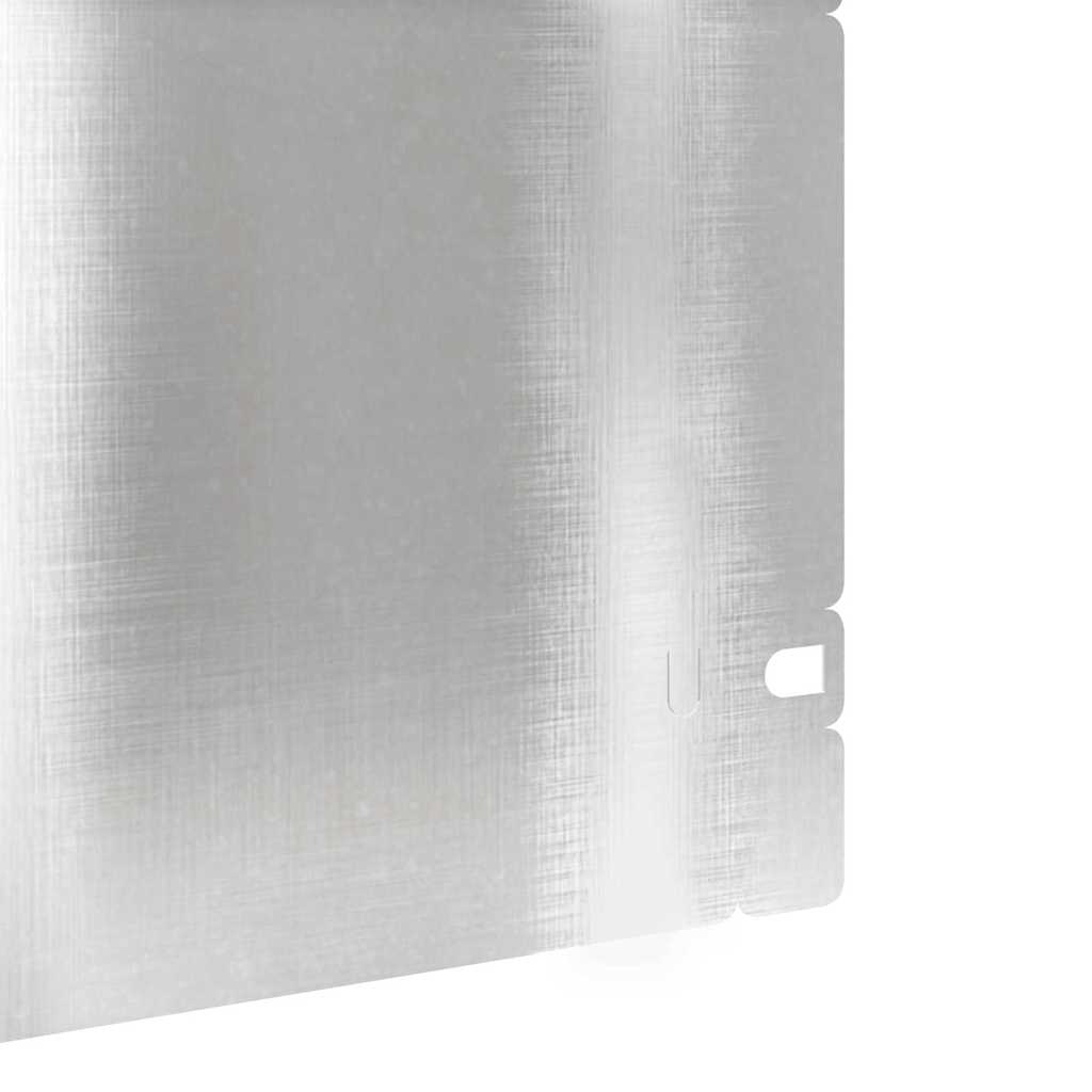 Rasenkanten 20 pcs Silber 103 x 0,05 x 22 cm Edelstahl