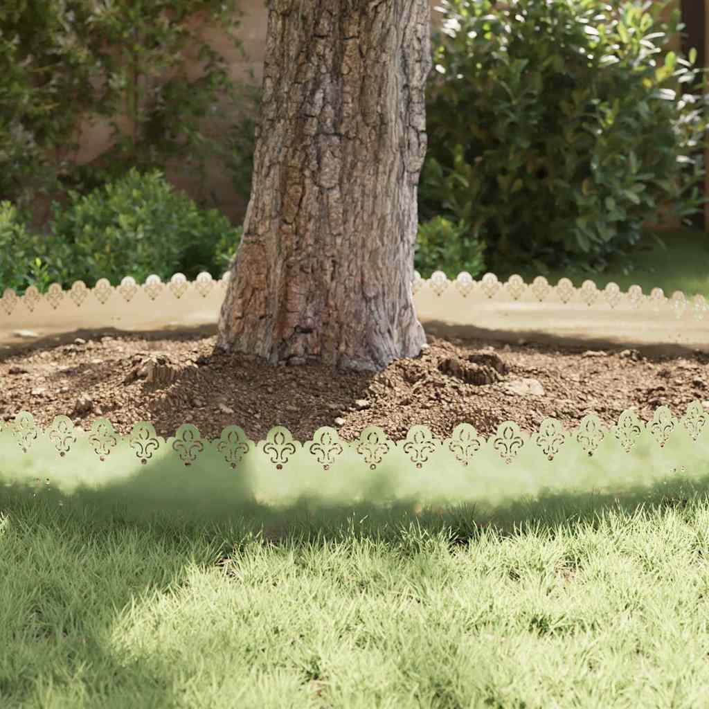 Rasenkanten 20 pcs Silber 103 x 0,05 x 22 cm Edelstahl