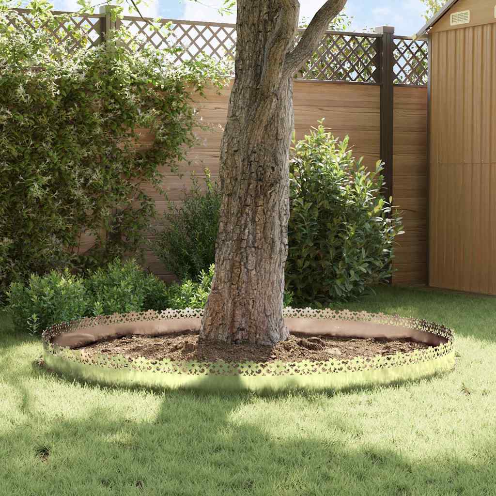 Rasenkanten 20 pcs Silber 103 x 0,05 x 22 cm Edelstahl