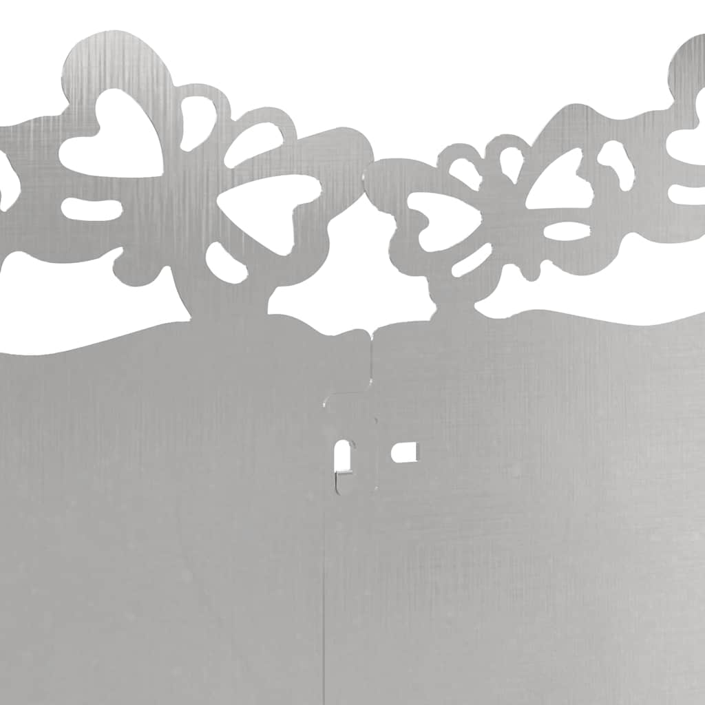 Rasenkanten 20 pcs Silber 103 x 0,05 x 22 cm Edelstahl