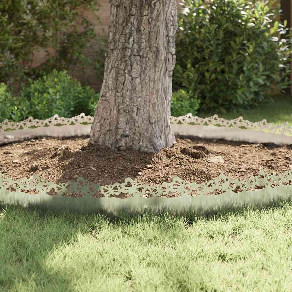 Rasenkanten 30 pcs Silber 103 x 0,05 x 22 cm Edelstahl