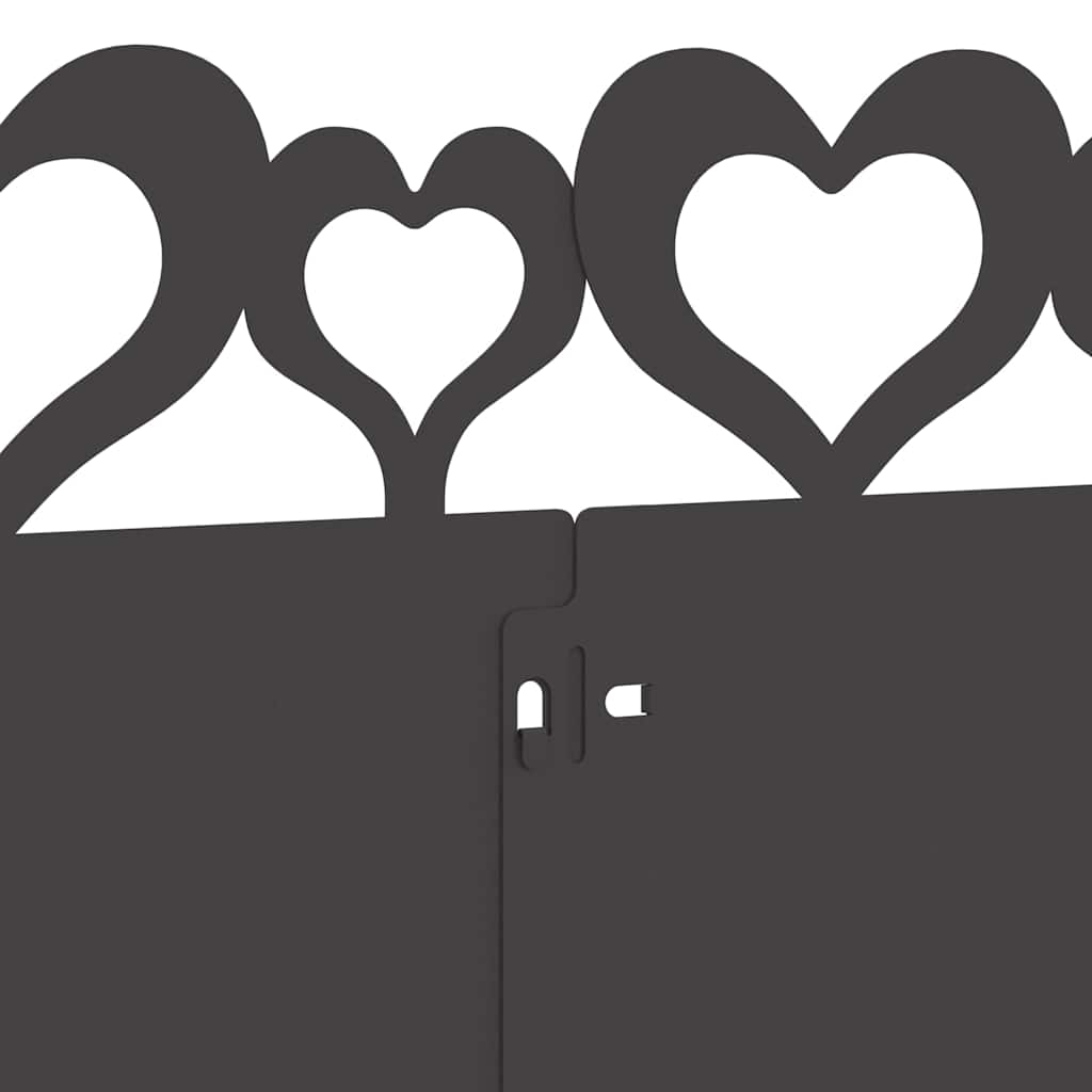 Rasenkanten 30 pcs Schwarz 103 x 0,05 x 22 cm Stahl