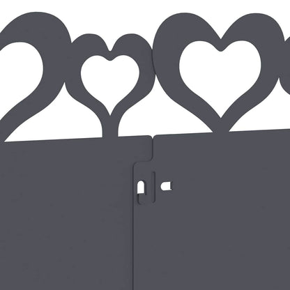 Rasenkanten 30 pcs Anthrazit 103 x 0,05 x 22 cm Stahl