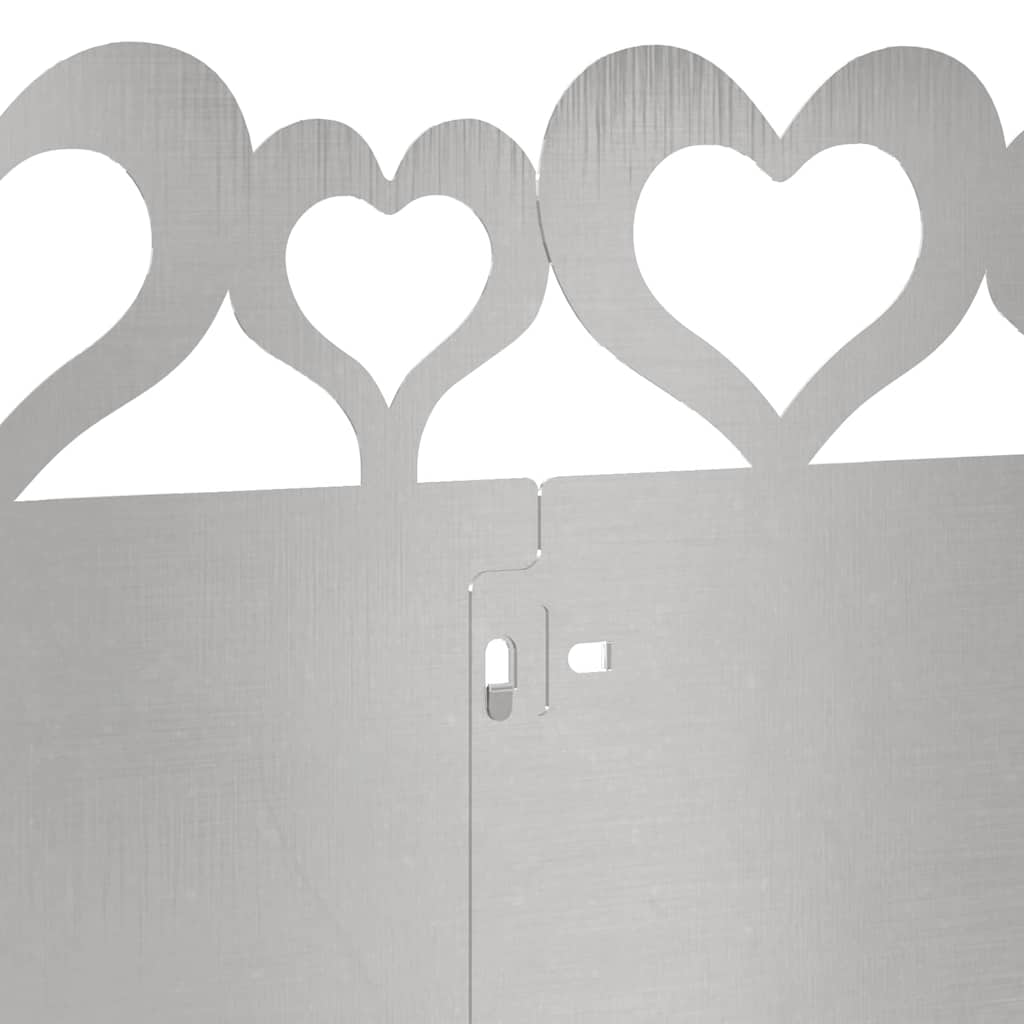 Rasenkanten 20 pcs Silber 103 x 0,05 x 22 cm Edelstahl