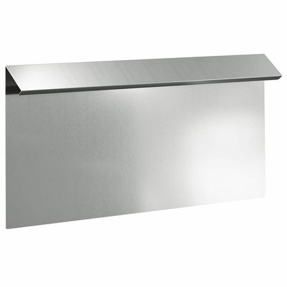 Schneckenzaun Silber 50 x 3,5 x 25 cm Verzinkter Stahl