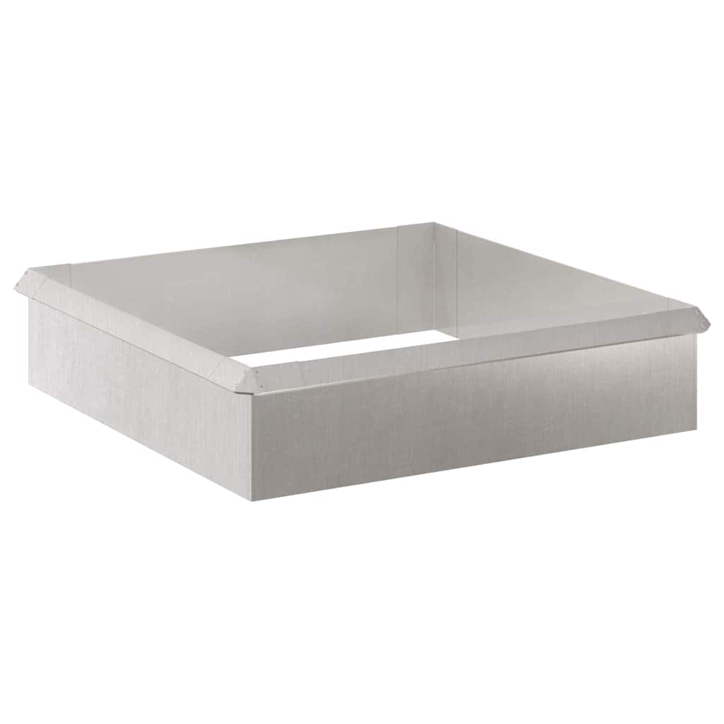 Schneckenzauns 8 pcs Silber Edelstahl