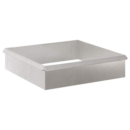 Schneckenzauns 8 pcs Silber Edelstahl