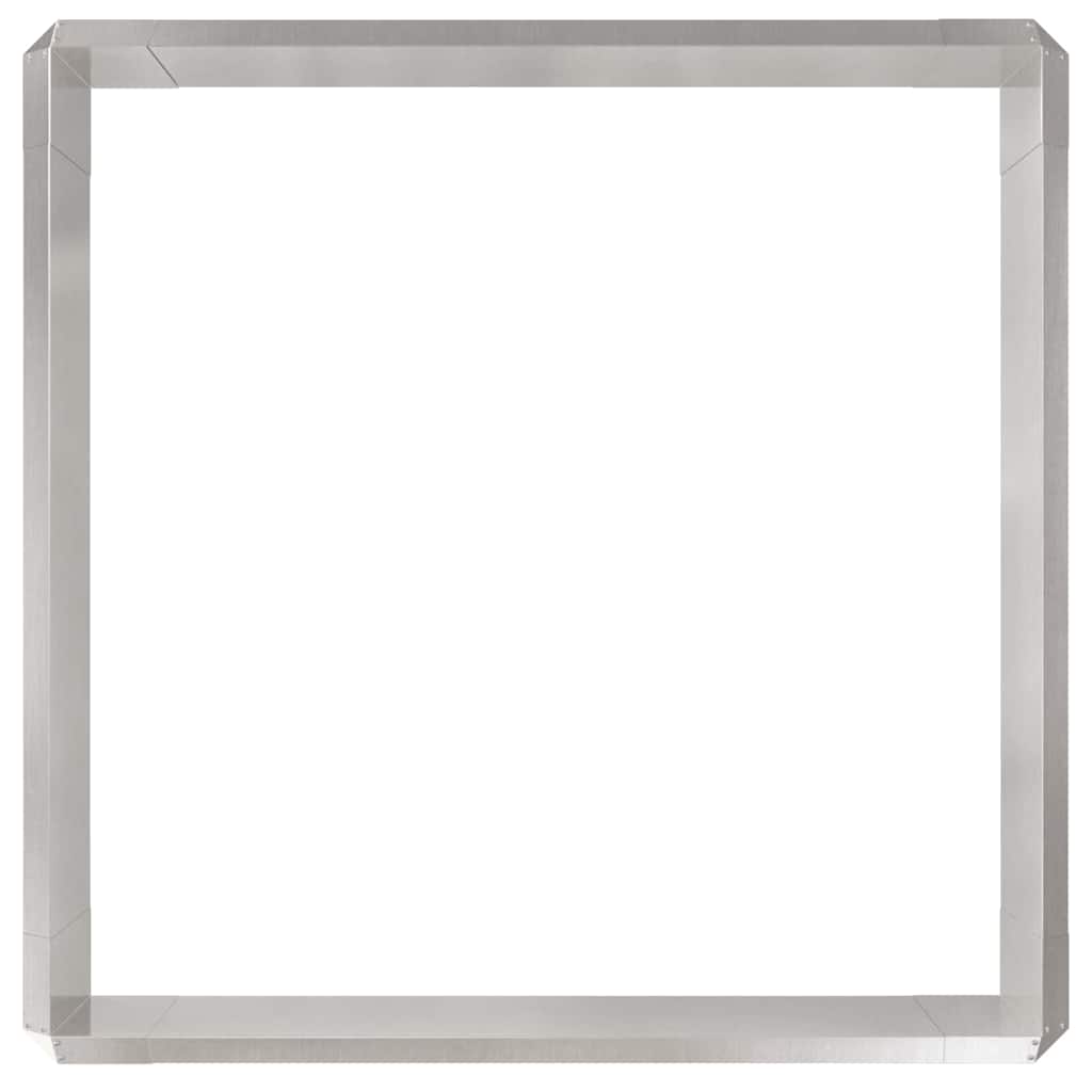 Schneckenzauns 8 pcs Silber Edelstahl