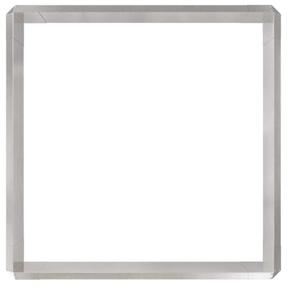 Schneckenzauns 8 pcs Silber Edelstahl