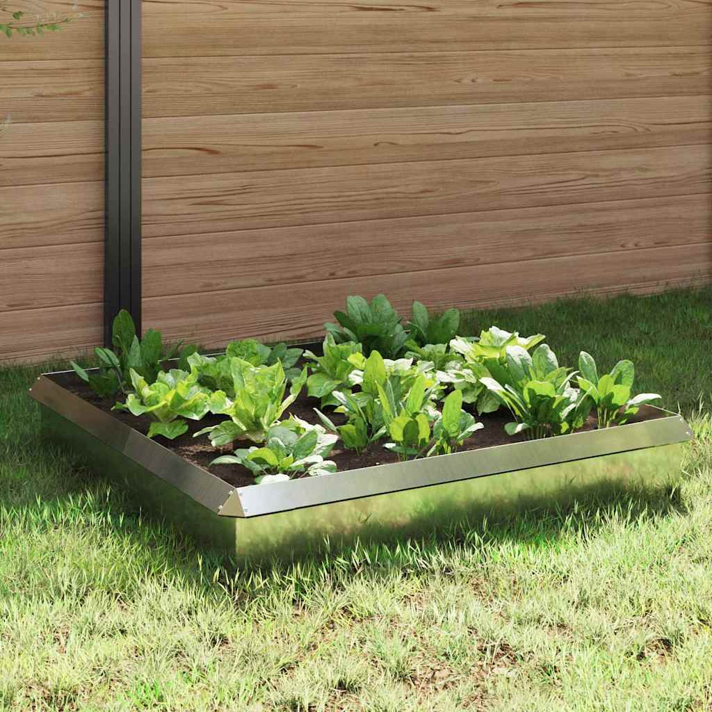 Schneckenzauns 8 pcs Silber Verzinkter Stahl