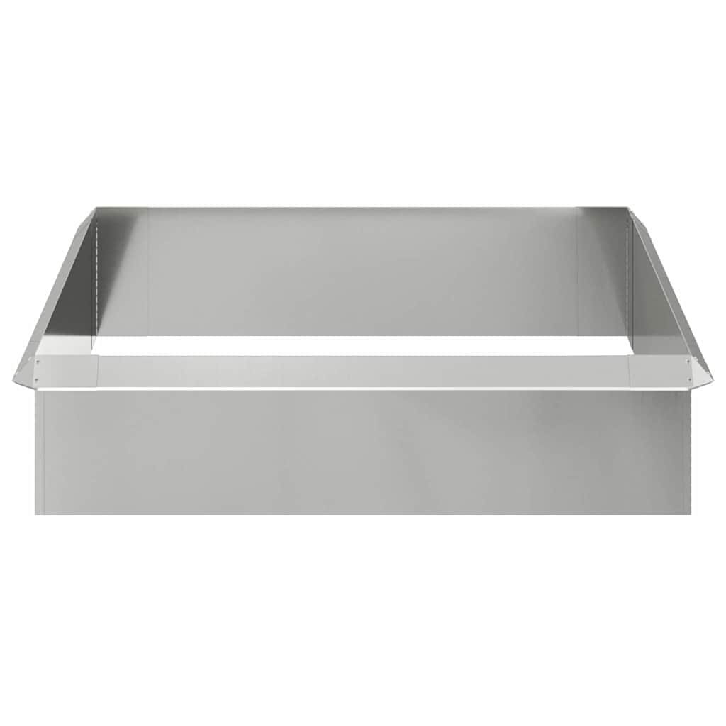 Schneckenzauns 8 pcs Silber Verzinkter Stahl