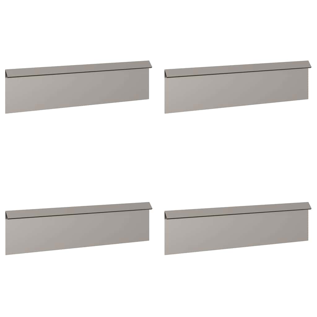 Schneckenzauns 8 pcs Rostig Wetterfeststahl