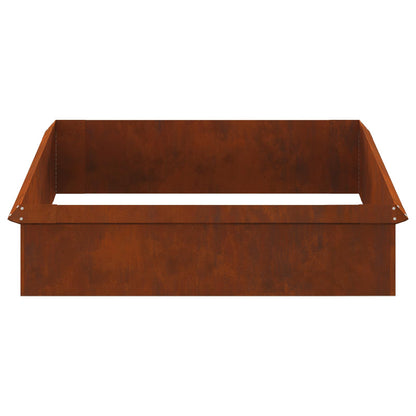 Schneckenzauns 8 pcs Rostig Wetterfeststahl