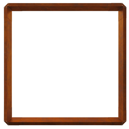 Schneckenzauns 8 pcs Rostig Wetterfeststahl