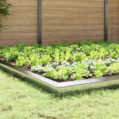 Schneckenzauns 20 pcs Silber Edelstahl