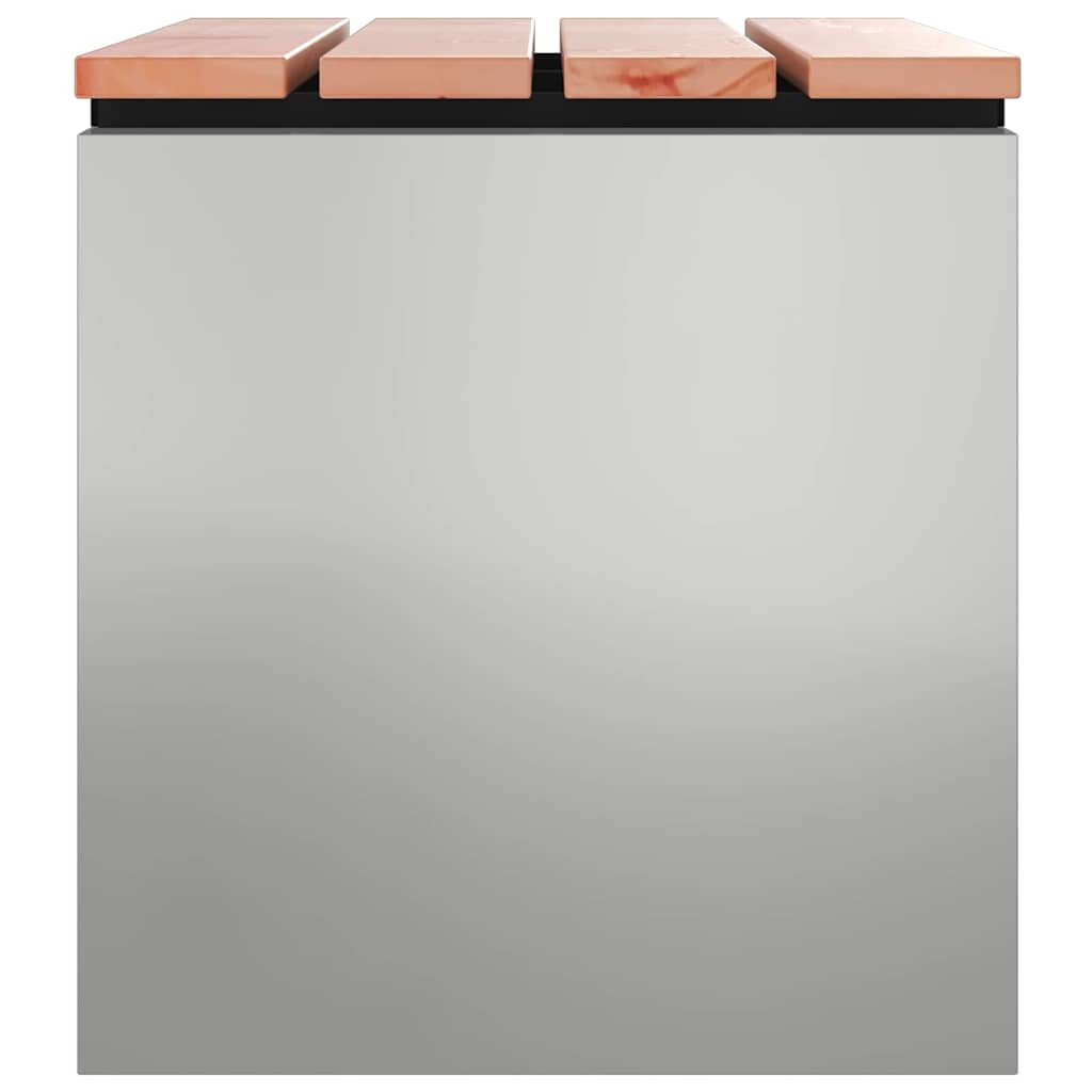 Gartenbank Verzinkter Stahl 60 x 40 x 43 cm