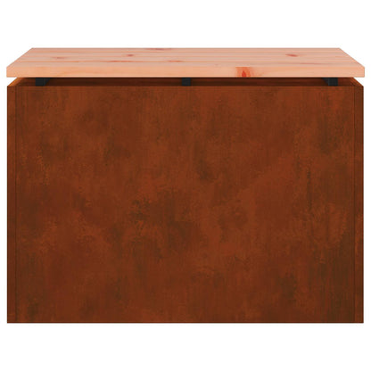 Gartenbank Wetterfeststahl 60 x 40 x 43 cm