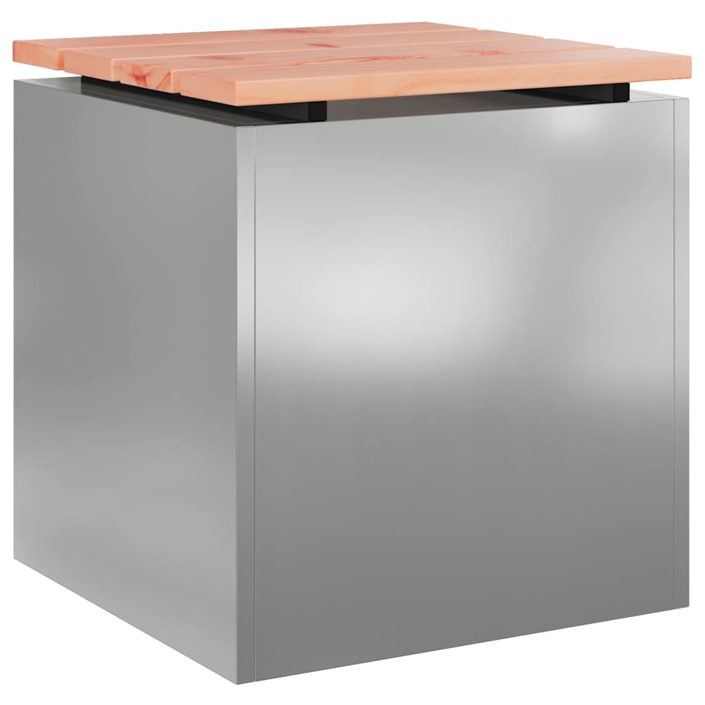 Gartenbank Verzinkter Stahl 40 x 40 x 43 cm