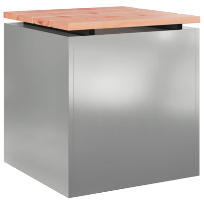 Gartenbank Verzinkter Stahl 40 x 40 x 43 cm