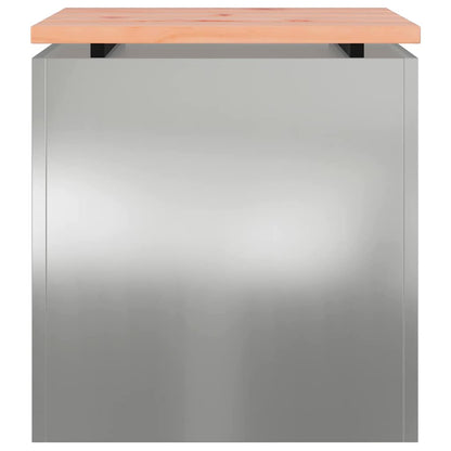 Gartenbank Verzinkter Stahl 40 x 40 x 43 cm