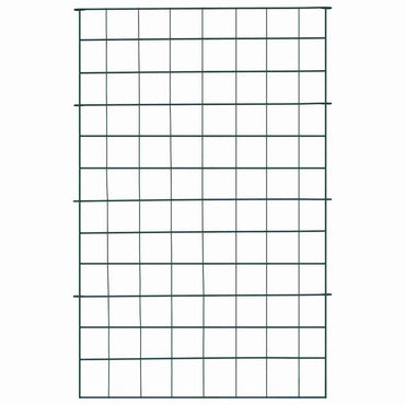 vidaXL Kit de clôture de bassin 8 pcs vert 50 x 80 cm acier