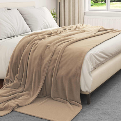 Wohndecken 6 pcs Kamel 220 x 240 cm Fleece