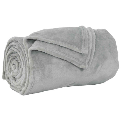 Wohndecken 6 pcs Grau 150 x 200 cm Fleece
