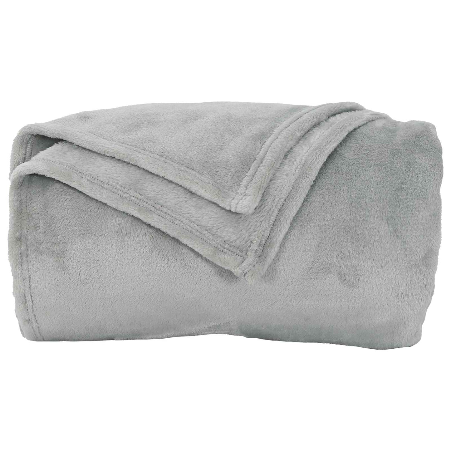 Wohndecken 6 pcs Grau 150 x 200 cm Fleece