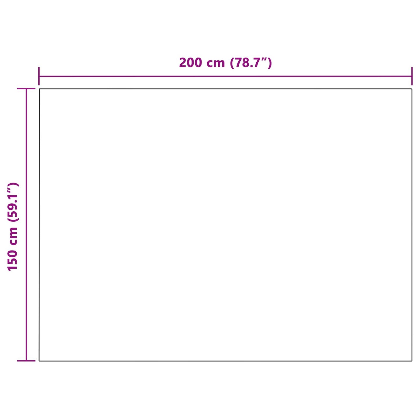 Wohndecken 6 pcs Bordeauxrot 150 x 200 cm Fleece