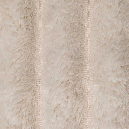 Überwurfdecke Beige 200 x 150 cm Fleece