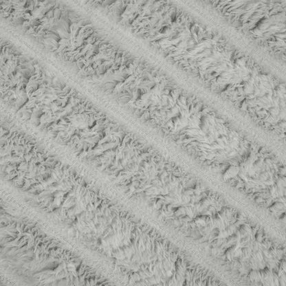 Überwurfdecke Grau 200 x 150 cm Fleece