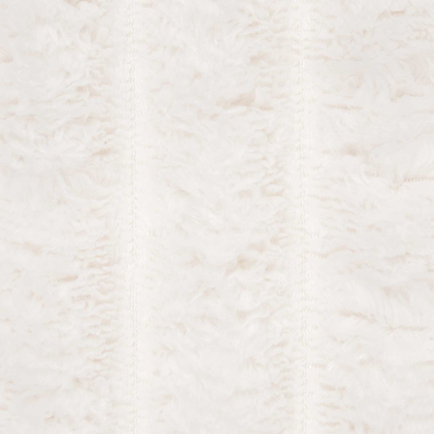 Überwurfdecke Creme 150 x 130 cm Fleece