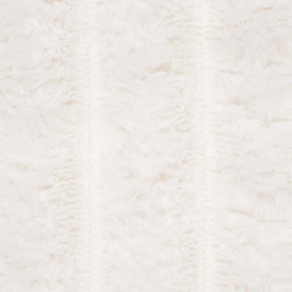 Überwurfdecke Creme 240 x 220 cm Fleece