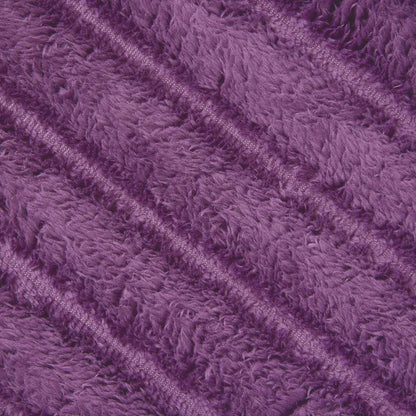 Überwurfdecke Lila 150 x 130 cm Fleece