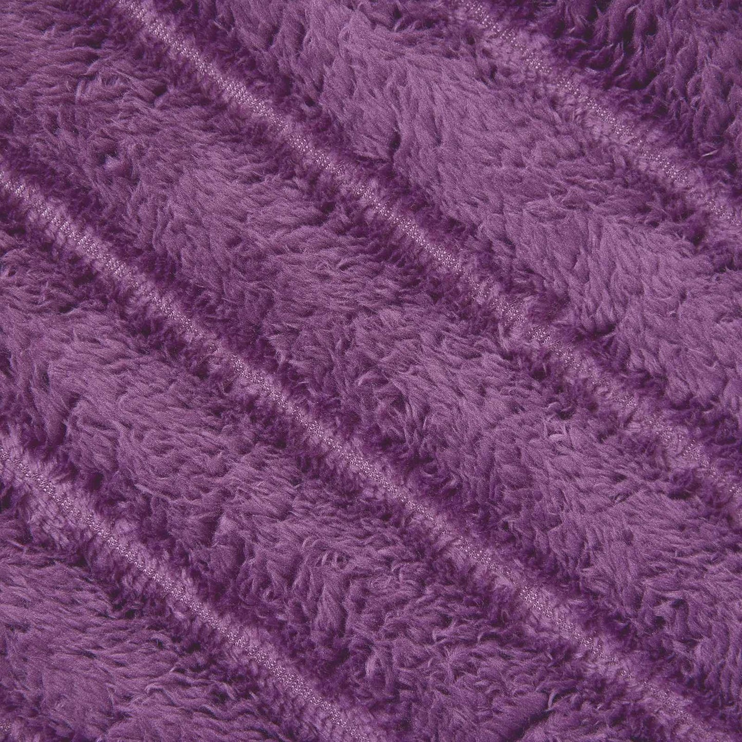 Überwurfdecke Lila 270 x 240 cm Fleece