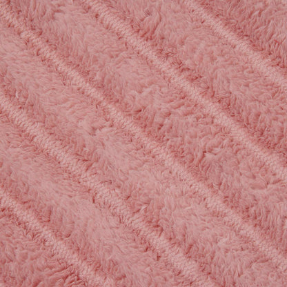 Überwurfdecke Rosa 200 x 150 cm Fleece