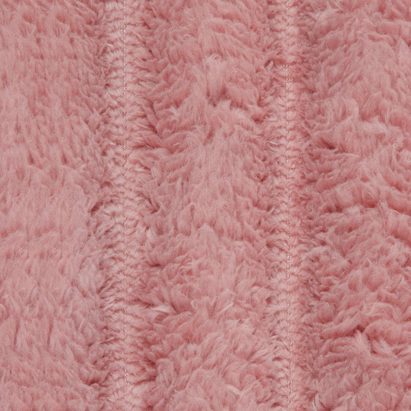 Überwurfdecke Rosa 240 x 220 cm Fleece