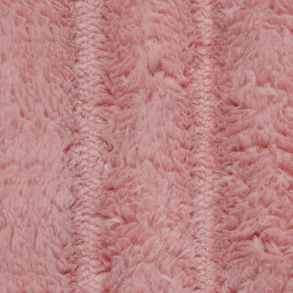 Überwurfdecke Rosa 240 x 220 cm Fleece