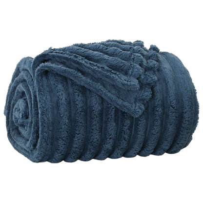 Wohndecken 6 pcs Marineblau 200 x 150 cm Fleece